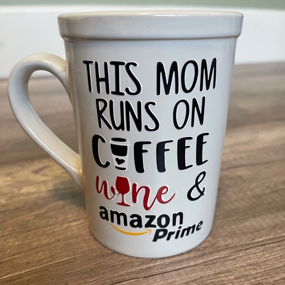 Handmade Coffee Wine Amazon Prime Mug - Picture 1 of 1